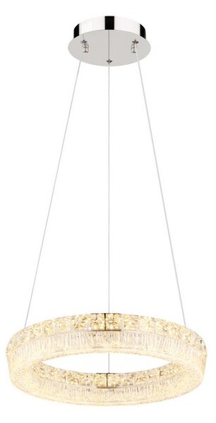 Závesné svietidlo LED 2700–6000K chrómová IP20 GLOBO lighting LAUREL 67387-24