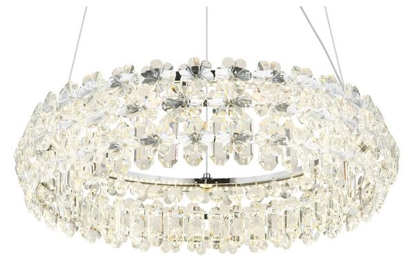 Závesné svietidlo LED 4000K chrómová IP20 GLOBO lighting DIANN 64140H