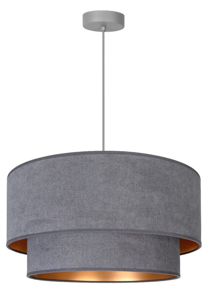 Závesné svietidlá Duolla, Boho, Sivá, Spálňa, Tkanina / Textil, Pre mladých
