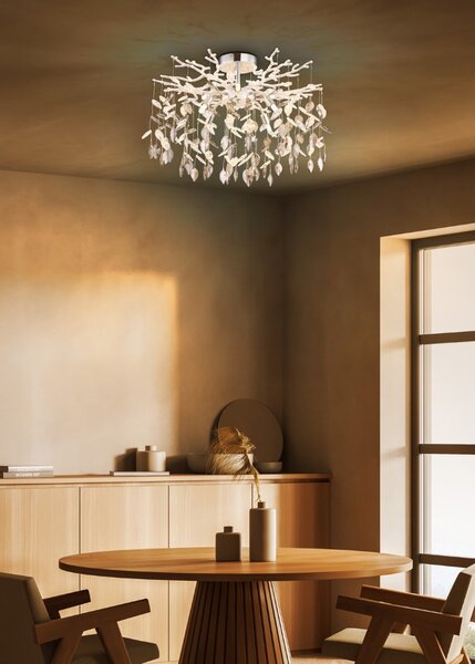 Stropné svietidlo 8x G9 Chrómová, dymová IP20 GLOBO lighting DANNA 64133-8D