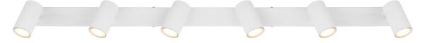 Stropné bodové svietidlo / spot 6x GU10 biela IP20 GLOBO lighting ROBBY 57911-6DW