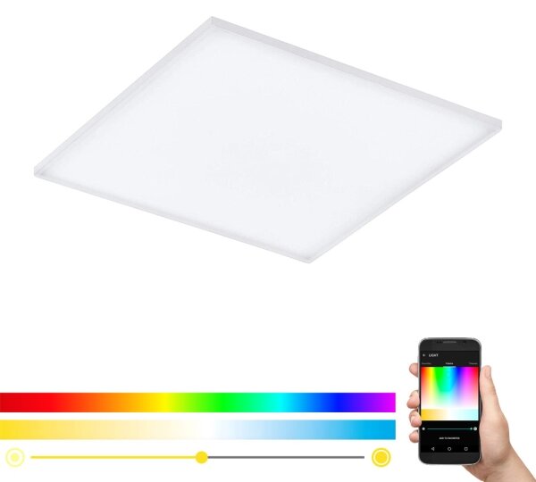 Eglo 98564 - LED RGB Stmievateľné stropné svietidlo TURCONA-C LED/30W/230V + DO