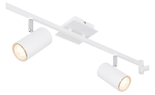 Stropné bodové svietidlo / spot 6x GU10 biela IP20 GLOBO lighting ROBBY 57910-6W