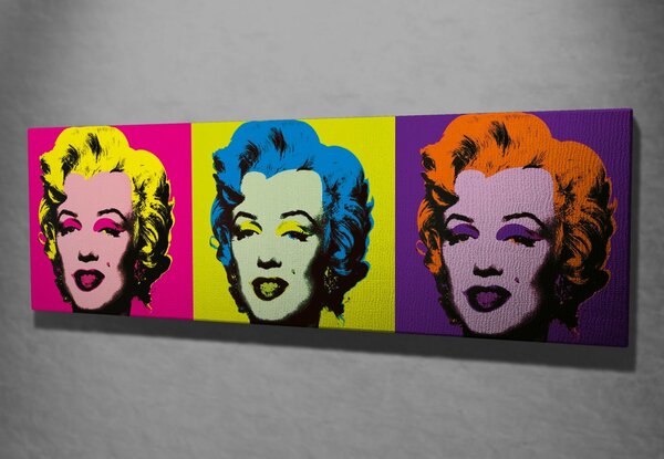 Wallity Reprodukcia obrazu Andyho Warhola Marilyn Monroe PC059 30x80 cm
