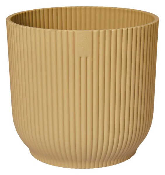 Elho plastový kvetináč Vibes fold butter yellow Ø 11 cm