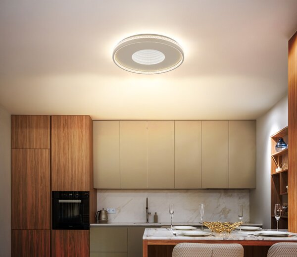Stropné svietidlo LED 2700–6500K piesková IP20 GLOBO lighting SHIRLEY 48563-40S
