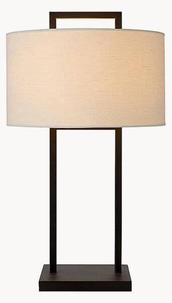 Stolová lampa's ľanovým tienidlom Belford