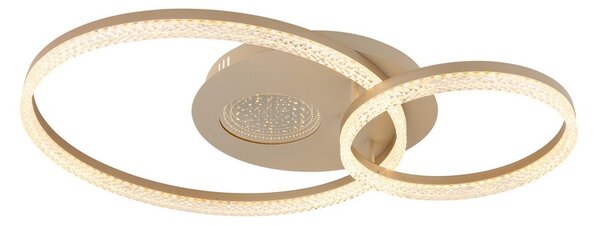Stropné svietidlo LED 3000K cappuccino IP20 GLOBO lighting SANFORD 48480-30