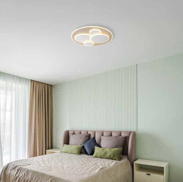 Stropné svietidlo LED 3000K piesková IP20 GLOBO lighting MONTY 48475S