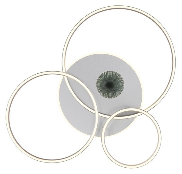 Stropné svietidlo LED 2700–6500K strieborná IP20 GLOBO lighting INVERTINA 48466-54A časovač