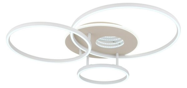 Stropné svietidlo LED 2700–6500K piesková, biela IP20 GLOBO lighting INVERTINA 48466B-40 časovač