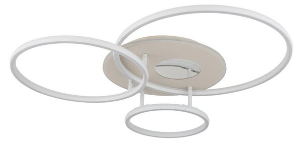 Stropné svietidlo LED 2700–6500K piesková, biela IP20 GLOBO lighting INVERTINA 48466B-40 časovač