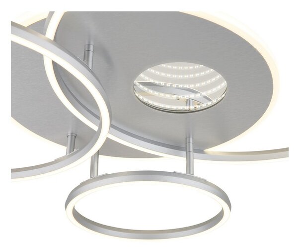 Stropné svietidlo LED 2700–6500K strieborná IP20 GLOBO lighting INVERTINA 48466-54A časovač