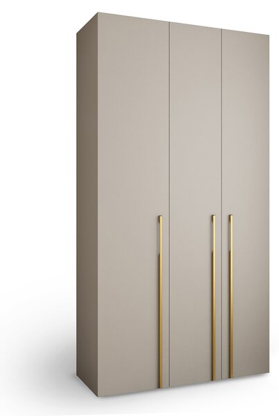 Šatníková skriňa Como 3 130x246x50 - kašmír