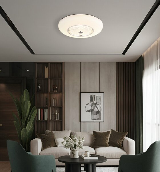 Stropné svietidlo LED 2700 / 4000 / 6000K biela IP20 GLOBO lighting GRAHAM 48071-50