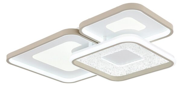 Stropné svietidlo LED 2700–6000K piesková IP20 GLOBO lighting MOSAIKO 48097-62