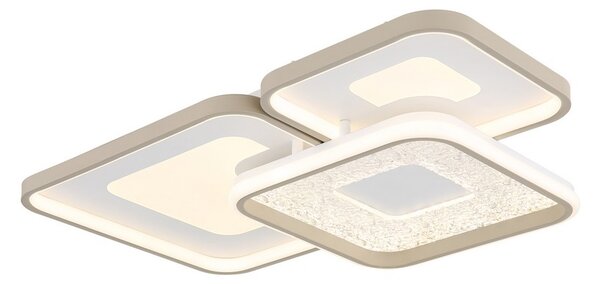 Stropné svietidlo LED 2700–6000K piesková IP20 GLOBO lighting MOSAIKO 48097-62