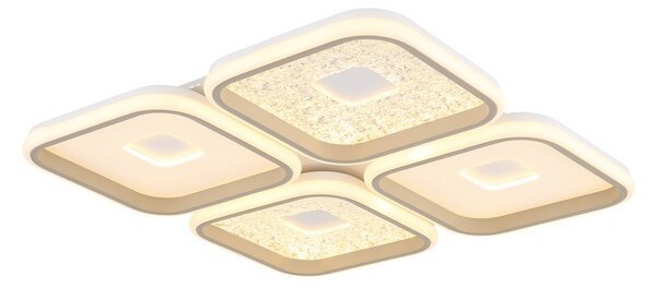 Stropné svietidlo LED 2700–6000K piesková IP20 GLOBO lighting MOSAIKO 48097-60