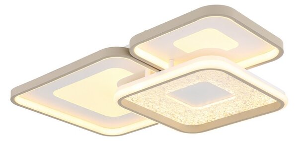 Stropné svietidlo LED 2700–6000K piesková IP20 GLOBO lighting MOSAIKO 48097-62