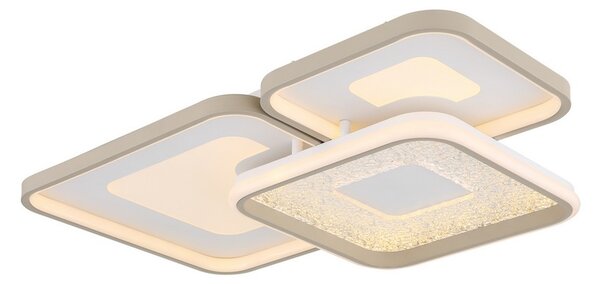 Stropné svietidlo LED 2700–6000K piesková IP20 GLOBO lighting MOSAIKO 48097-62