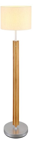 Stojacia lampa 1x E27 hnedá, prírodná IP20 GLOBO lighting TAUGUS 41730246