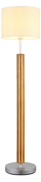 Stojacia lampa 1x E27 hnedá, prírodná IP20 GLOBO lighting TAUGUS 41730246