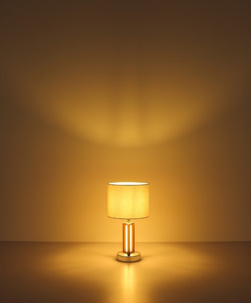 Stojacia lampa 1x E27 hnedá, prírodná IP20 GLOBO lighting TAUGUS 41730246