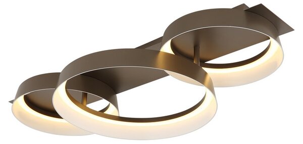 Stropné svietidlo LED 3000K kávová IP20 GLOBO lighting SYRAKUS 48048D2