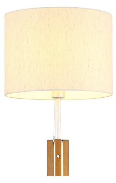 Stojacia lampa 1x E27 hnedá, prírodná IP20 GLOBO lighting TAUGUS 41730246