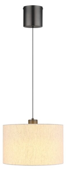 Závesné svietidlo LED 3000K čierny chróm, krémová IP20 GLOBO lighting THEA 31540108