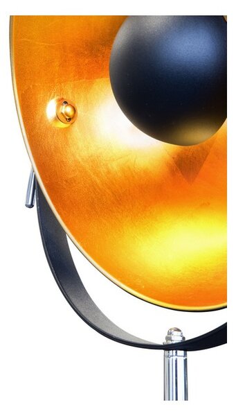 Stojacia lampa 1x E27 čierna, zlatá IP20 GLOBO lighting BOWY 40150145X