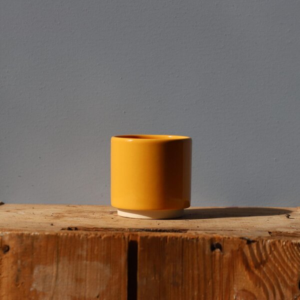 Kvetináč Eno Duo ocher Ø 7 cm