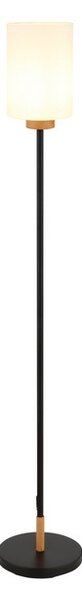 Stojacia lampa 1x E27 čierna, opálová IP20 GLOBO lighting ROWENA 15977S