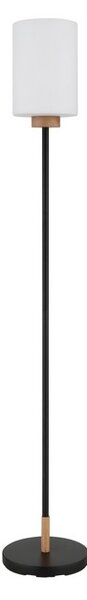 Stojacia lampa 1x E27 čierna, opálová IP20 GLOBO lighting ROWENA 15977S