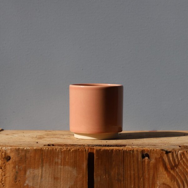 Kvetináč Eno Duo dusty pink Ø 6 cm
