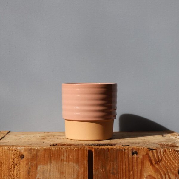 Kvetináč Cellos dusty pink Ø 9 cm