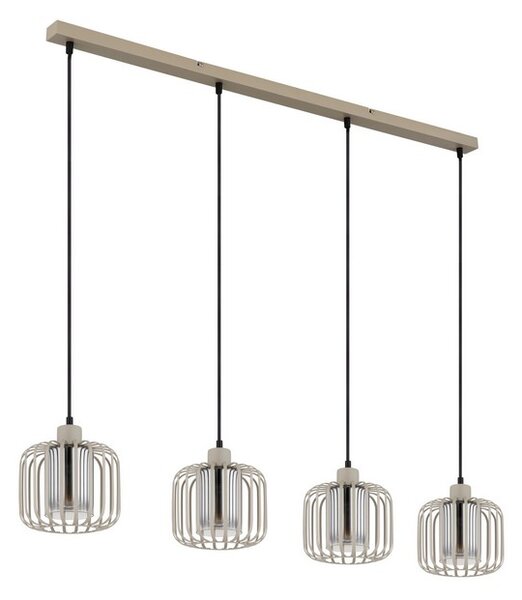 Závesné svietidlo 4x E27 piesková IP20 GLOBO lighting ALFRED 15758-4H