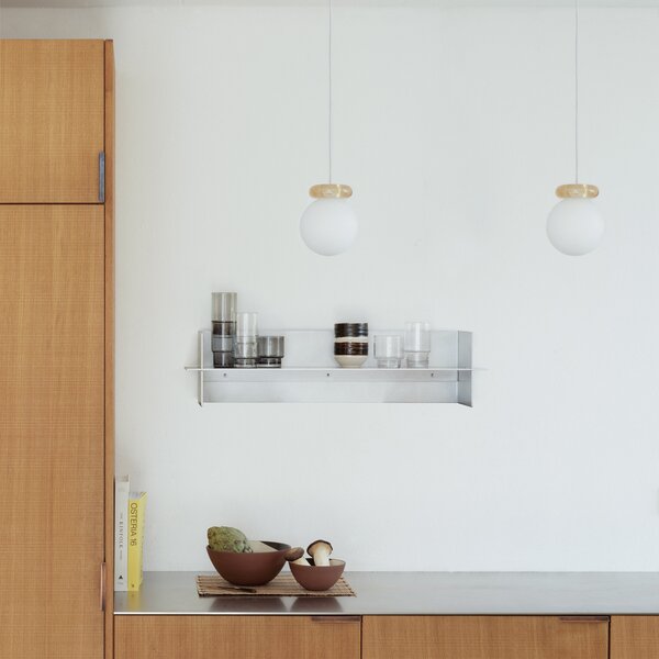 Závesné svietidlá Normann Copenhagen, Hinx, stmievateľné, Béžová, Kuchyňa, Sklo, Dizajnový
