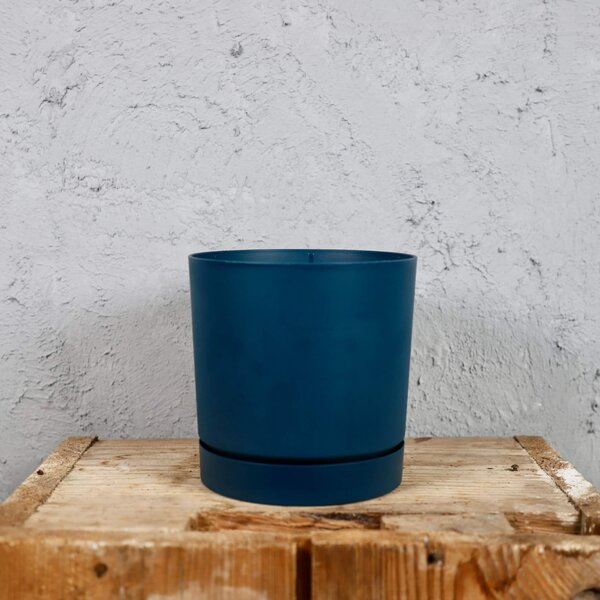 Prosperplast plastový kvetináč Tubo P ocean blue Ø 15 cm