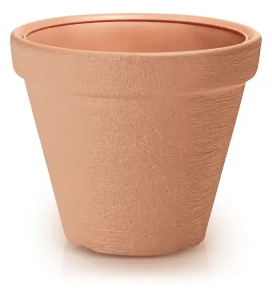 Prosperplast plastový kvetináč Classic terracota Ø 25 cm