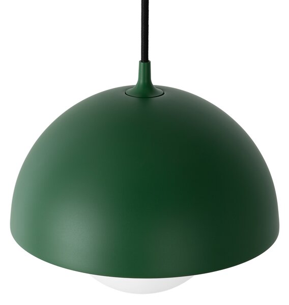 Závesné svietidlá NOLA, Hide, stmievateľné, Zelená, Obývacia izba, Hliník, Škandinávsky