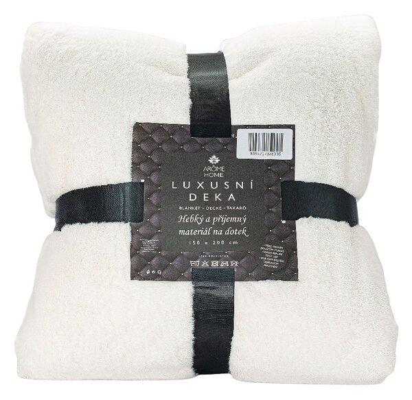 ARÔME HOME Luxusná deka, Velvet smotanová ARÔME HOME