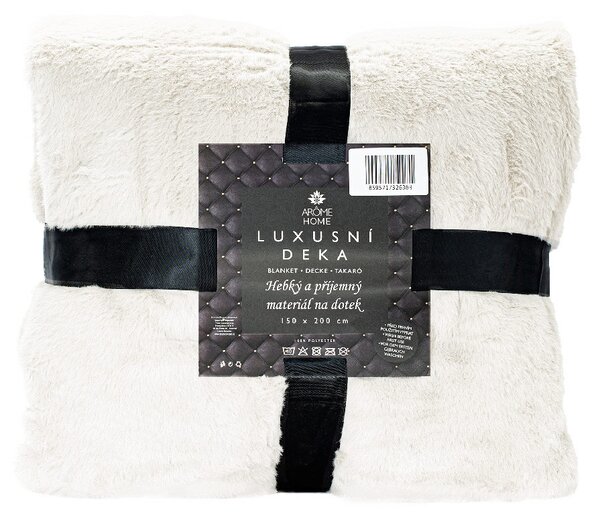 ARÔME HOME Luxusná deka, Soft Bunny biela ARÔME HOME