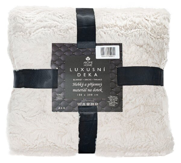 ARÔME HOME Luxusná deka, Harmony biela ARÔME HOME