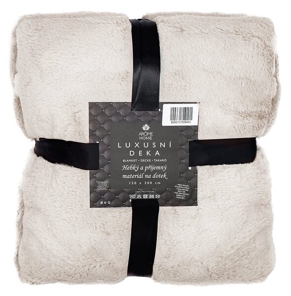 ARÔME HOME Luxusná deka, Essential biela ARÔME HOME