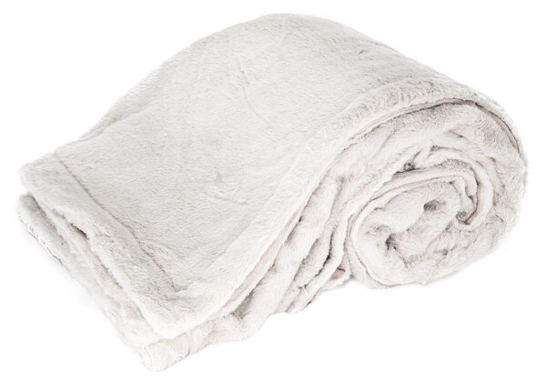 ARÔME HOME Luxusná deka, Velvet biela ARÔME HOME