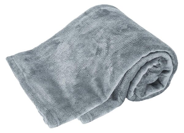 ARÔME HOME Mikroflanelová deka, modrošedá ARÔME HOME