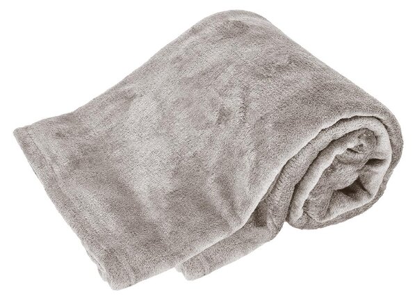 ARÔME HOME Mikroflanelová deka, hnedosivá ARÔME HOME