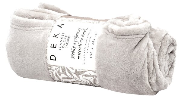 ARÔME HOME Mikroflanelová deka, smotanová ARÔME HOME