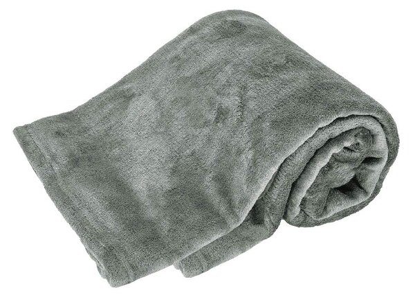 ARÔME HOME Mikroflanelová deka, svetlo šedá ARÔME HOME